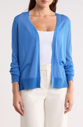 Vince Camuto Tissue Knit Cardigan in Cool Vista Blue at Nordstrom Rack, Size X-Small