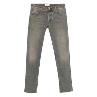 Jacob Cohen Distressed Cotton Jeans
