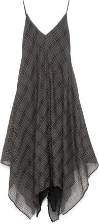 Marc Le Bihan Abito a quadri - Grigio