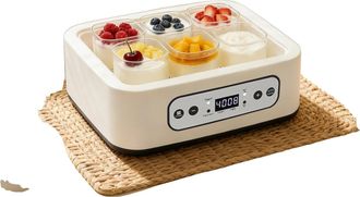 OEM Yogurtera, Capacidad De 1,5 L, Temperatura Regulable De 21 A 48 &deg;c, Potencia Nominal De 25 W, Dimensiones 26 X 21 X 15 Cm, Funcionamiento Silencioso (