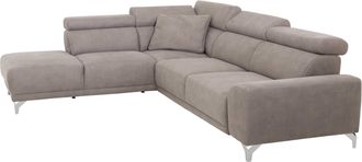 Schubiger M&ouml;bel Ecksofa Lucio mit Kissen