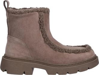 INUIKII Schoenen, Dames, Bruin, 39 EU, Leer, Biker Suede