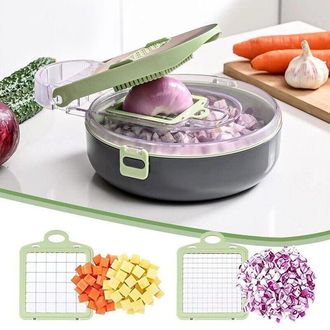 OEM Mandolina De Cocina, Cortador Manual De Verduras Con Cuchillas Reemplazables, Cortador De Verduras Multifuncional, Cortador De Verduras Para Cebollas,