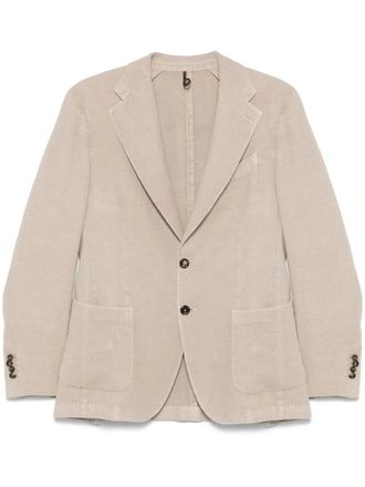 Dell'Oglio textured blazer - Neutrals