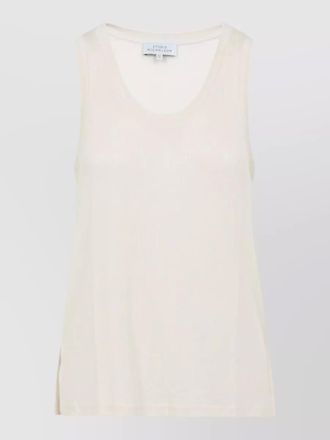 STUDIO NICHOLSON lyocell ribbed vest