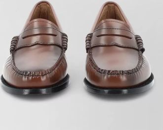 G.H. Bass & Co. leather weejun penny loafers