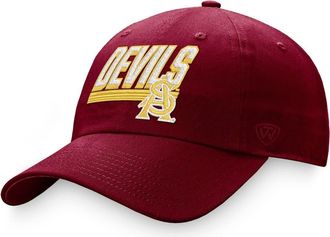 Top of the World Mens Top of the World Maroon Arizona State Sun Devils Slice Adjustable Hat at Nordstrom