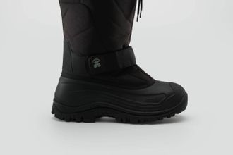 kamik Mens Greenbay 4 Winter Snow Boots In Black