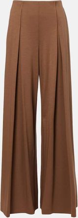 Max Mara Cocco virgin wool wide-leg pants