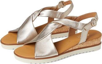 Gabor Gabor 62.751 Womens Sandals KORK/PUDER : UK 3.5 (US Womens 6) B - Medium, Leather/Rubber
