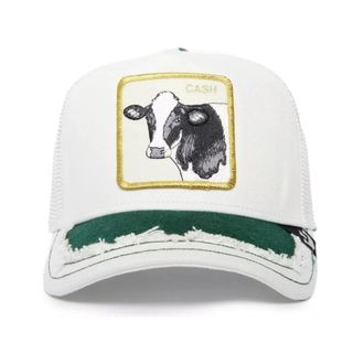 Goorin Brothers Zijden Koe Truckerpet - Heren - Petten - Wit - ONE Size - Accessoires