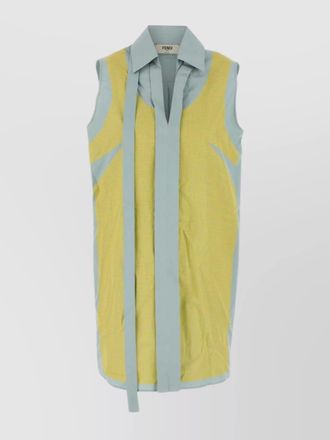 Fendi cotton knee-length dress