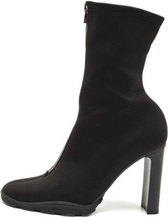 Alexander McQueen Stivaletti con zip - Nero