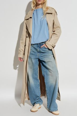 Dsquared2 T-shirt With Print, Womens, Blue