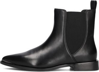 Stefano Lauran Zwarte Chelsea Boots voor Dames - Dames - Chelseaboots - Zwart - 39 EU - Wol - Schoenen
