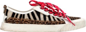 Jimmy Choo London Jimmy Choo Impala Lo/F sneakers in veelkleurig ponyhaar
