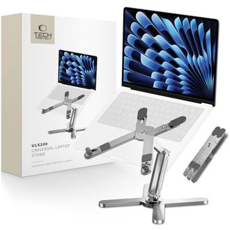 OEM Soporte Universal Para Port&aacute;til Tech-protect Uls200 Plateado