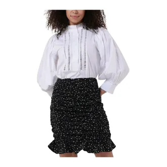 Notre-V Dames, Blouses & Shirts, Wit, Maat: XS