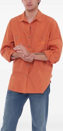 Krizia Camicia a maniche lunghe anni 2000 - Arancione