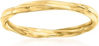 Ross-Simons 18kt Yellow Gold Twisted Ring