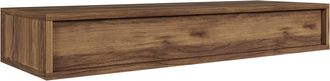 Selsey Selsey Sanva - Consola Suspendida Con Un Caj&oacute;n - 90 Cm - Nogal Warmia