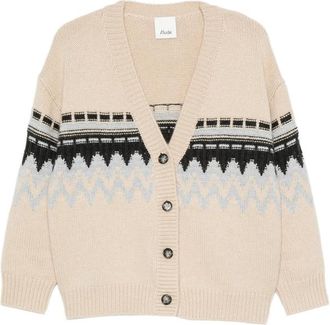 Allude V-neck Cashmere Cardigan