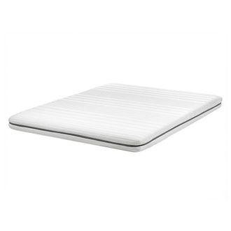 Beliani Beliani - Colch&oacute;n Individual Relleno De Espuma Poli&eacute;ster Funda Extra&iacute;ble Con Cremallera Blanco 140 X 200 Cm Enchant