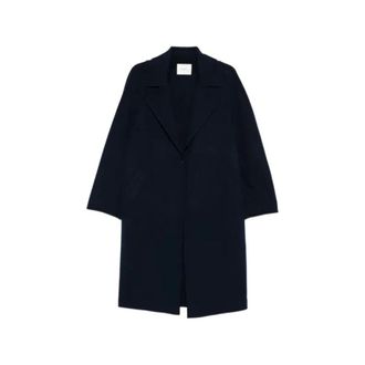 Joseph Joseph, Single-Breasted Coats, female, Blue, Size: S Franco Double Face Cashmere Coat