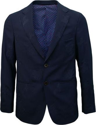 Lords of Harlech Jaques Wool Blazer in Navy at Nordstrom, Size 48