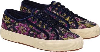 Superga Unisex Adult 2750 Tapestry Trainers (Blue Nights) - Navy - Size UK 5.5