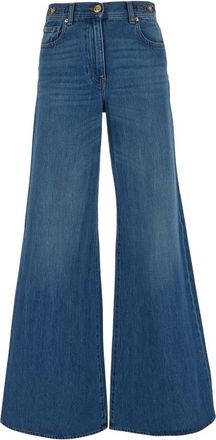 Versace Flared Jeans - Dames - Loose Fit Jeans - Blauw - W27 - Denim - Jeans