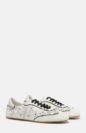 Scarosso Spring-Inspired Silhouette Sneakers in White - Calf at Nordstrom, Size 35