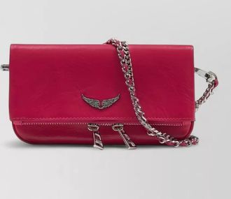 Zadig&Voltaire rock nano leather shoulder bag