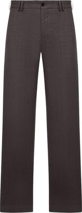 Pantaloni Torino Pantaloni dritti in lana - Marrone