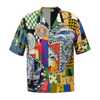 Versace Uomo, Magliette, Multicolore, 2Xl, new