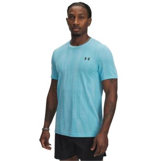 Under Armour Mannen Vanish Seamless T-Shirt (Blauw)