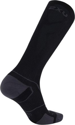 2XU Vectr Cushion Full Length Sock in Black/titanium at Nordstrom, Size X-Large