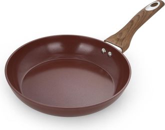KASANOVA Padella 24 cm in ceramica burgundy New Ceramic
