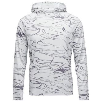 Black Diamond L/S Alpenglow Hoody Longsleeve f&uuml;r Herren | grau