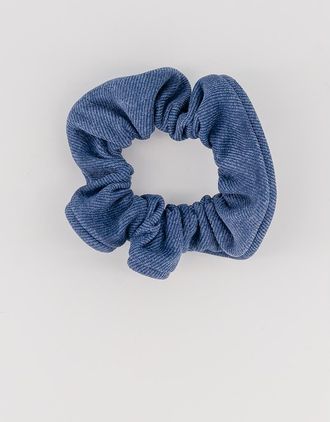 Alexandre de Paris Allure Denim Scrunchie in Blue at Nordstrom
