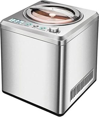 Unold 48872 Exklusiv M&aacute;quina De Helados Plata 2 Litros