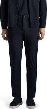 Mango Water Repellent Slim Fit Pants in Navy at Nordstrom, Size 34