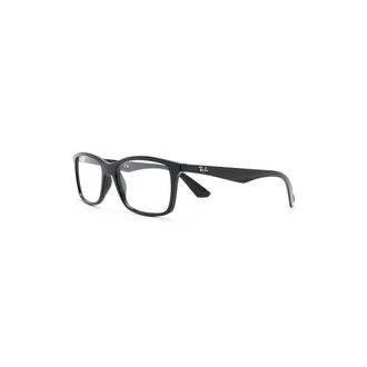 Ray-Ban Glasses, unisex, Black, Size: 54 MM Rb7047 2000 Optical Frame
