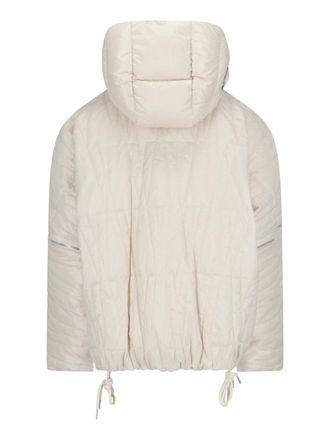 Moncler Womens Jackets White Polyester