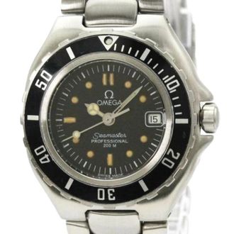 Omega Pre-owned Seamaster 2880.50 Polshorloge - Dames - Vintage Horloges - Zwart - ONE Size - Vintage