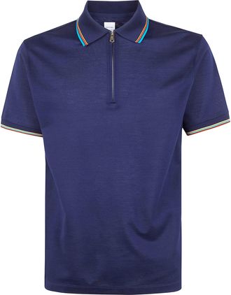 Paul Smith Mens Polo Shirt Str Detail