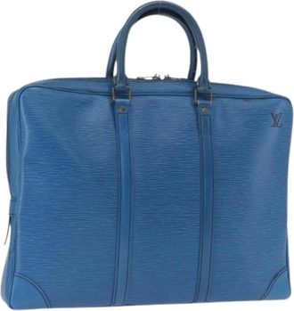 Louis Vuitton Pre-owned Handbags, female, Blue, Size: ONE SIZE Pre-owned Vintage Handbag
