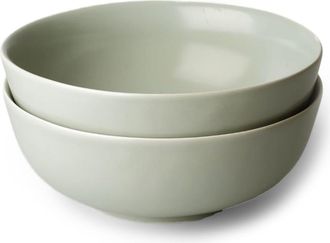 Fable Interiors The Ramen Set of 2 Bowls in Beachgrass Green at Nordstrom