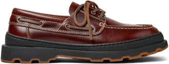 Camper Mens Brutus Moc Toe Loafer In Brown