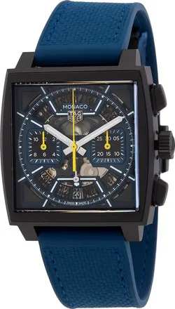 Tag Heuer Pre-owned Tag Heuer Monaco Chronograph Automatic Mens Watch CBL2188.FT6261